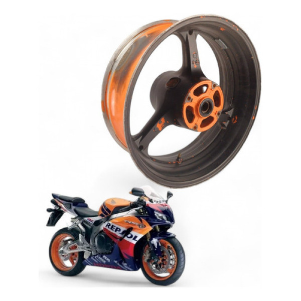 Roda Traseira Honda Cbr 1000rr 2007 Com Avaria