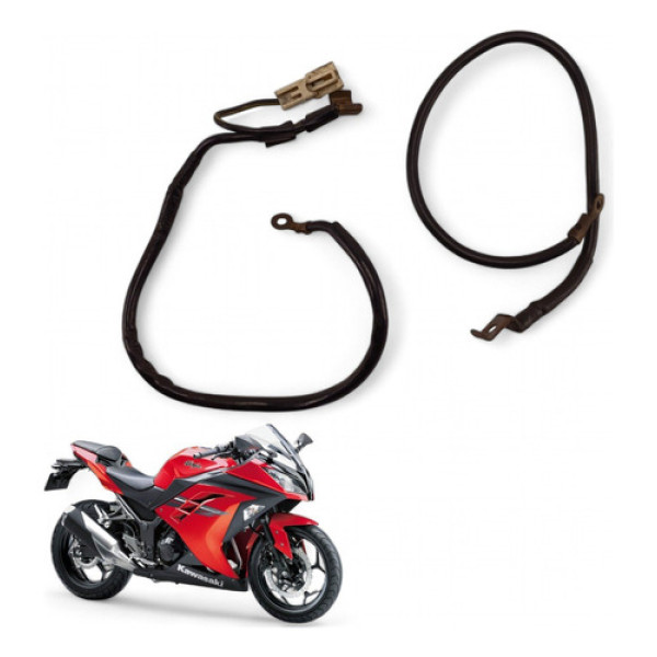 Cabo Negativo Kawasaki Ninja 300 2014