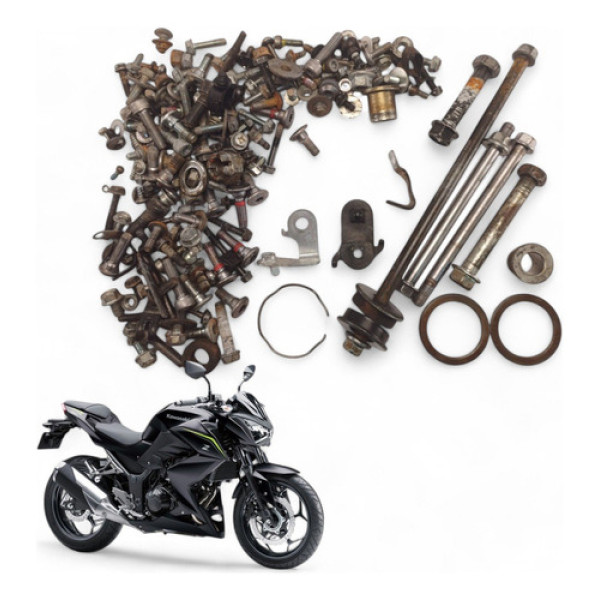 Kit Parafuso Chassi Kawasaki Z300 2019