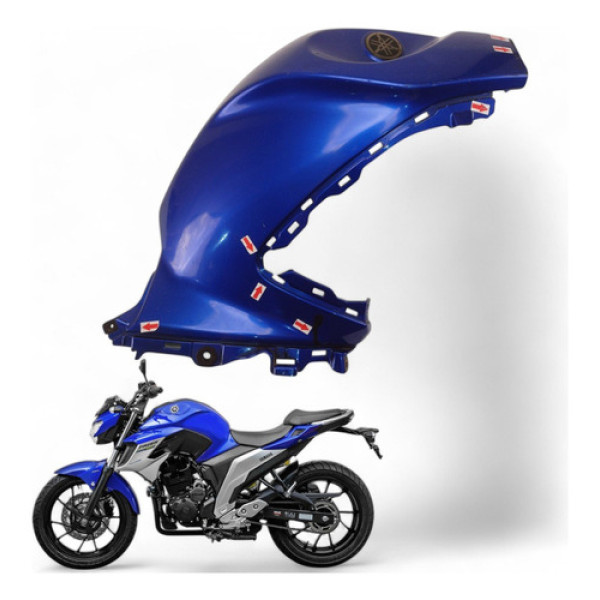 Carenagem Direita Tanque Yamaha Fz25 Fazer 2020 Com Avaria