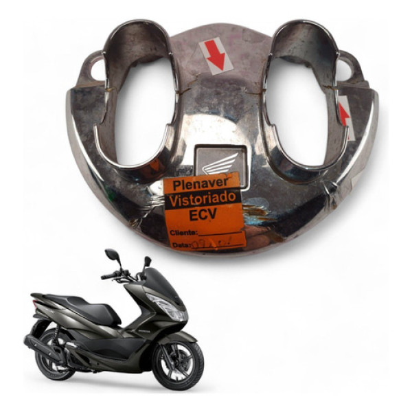 Acabamento Guidão Honda Pcx 150 2017 Com Avaria