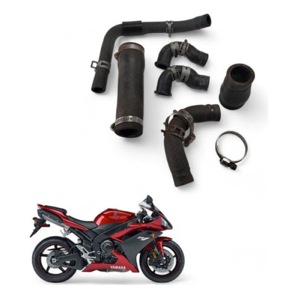 Kit Mangueiras Radiador Yamaha Yzf R1 2008