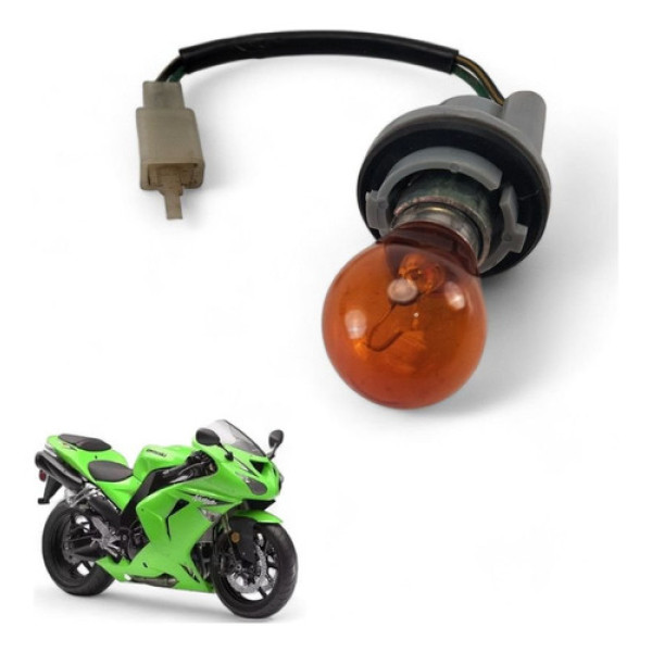 Soquete Lampada Pisca Traseiro Kawasaki Zx10r 2006