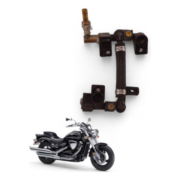 Flauta Bicos Injetor Suzuki Boulevard M800 2007