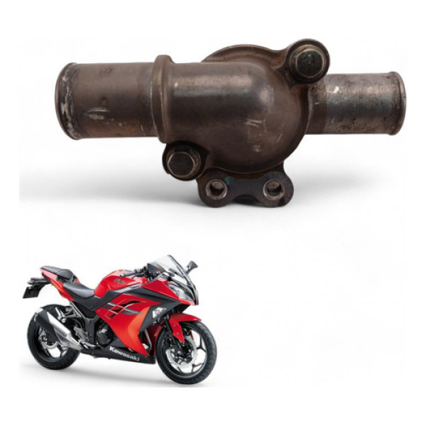 Carcaça Válvula Termostática Kawasaki Z300 2016