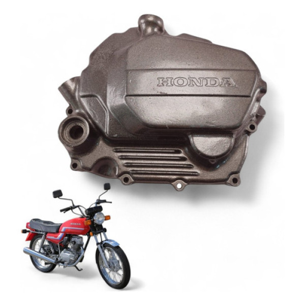 Tampa Direita Embreagem Honda Cg 125 1983 A 1991