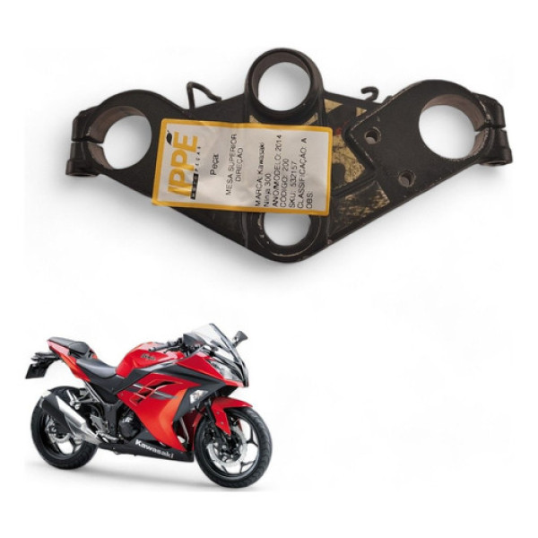 Mesa Superior Direção Ninja 300 Kawasaki 2014