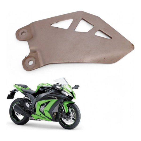 Acabamento Pedaleira Dianteira Esquerda Kawasaki Zx10 R 2014