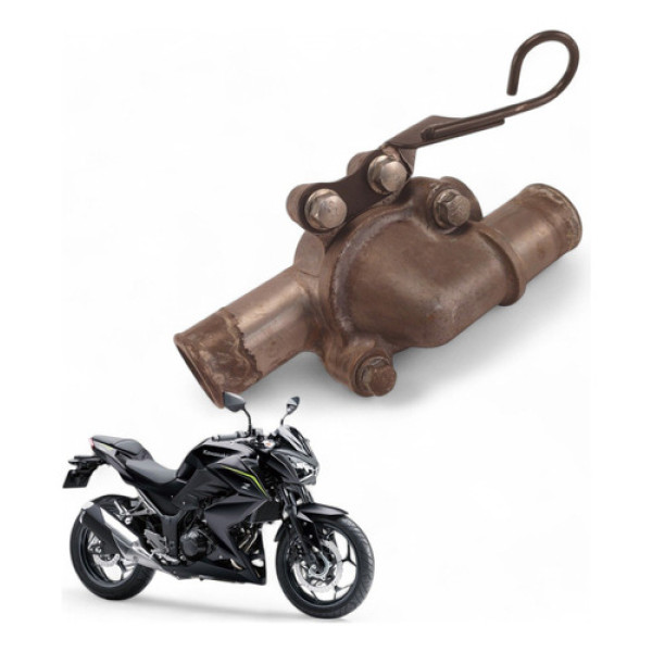 Carcaça Válvula Termostática Kawasaki Z300 2019