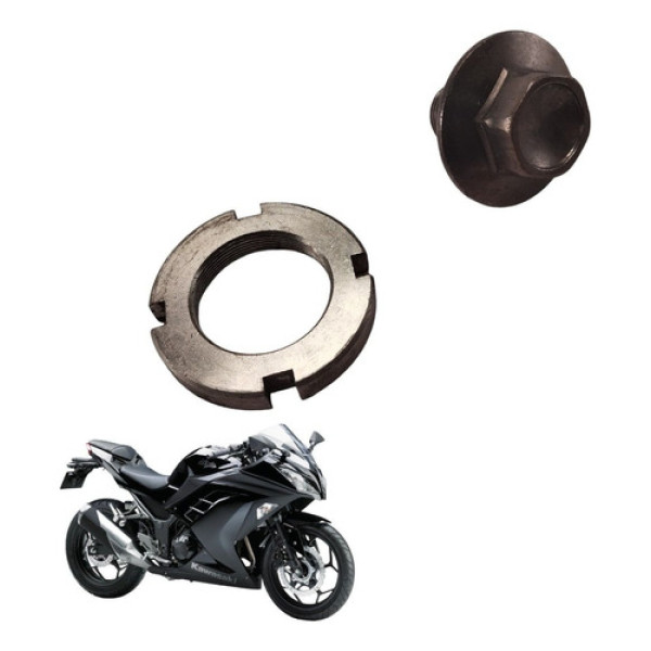 Porca Mesa Direção Kawasaki Ninja 300 2016