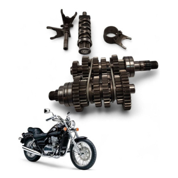 Cambio Completo Kawasaki Vulcan En 500 1998