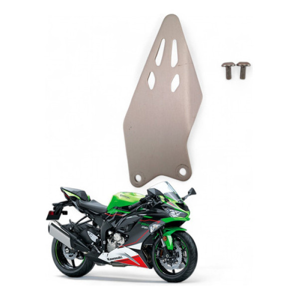 Acabamento Pedaleira Dianteira Esquerda Kawasaki Zx 6r 2023