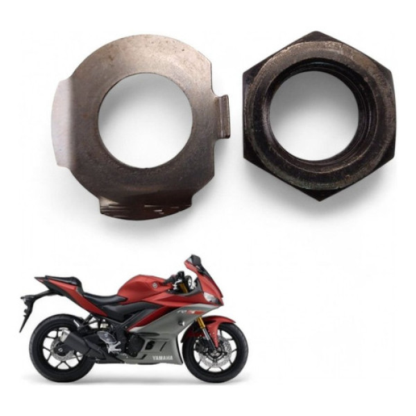 Porca Campana Yamaha  Yzf R3 2019 Yamaha Yzfr3 Yamaha Yzf R