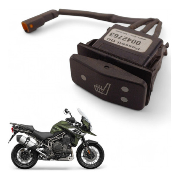 Botão Aquecimento Banco Triumph Tiger 1200 Xca 2020