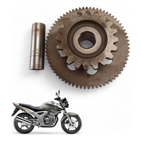 Engrenagem Redução Partida Honda Cbx 250 Twister 2004