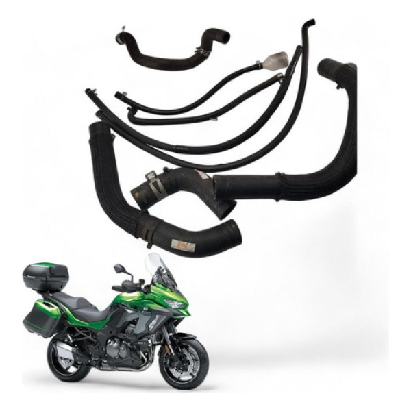 Kit Mangueiras Radiador Kawasaki Versys 1000 2020