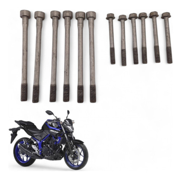 Prisioneiros Bloco Yamaha Mt 03 2019