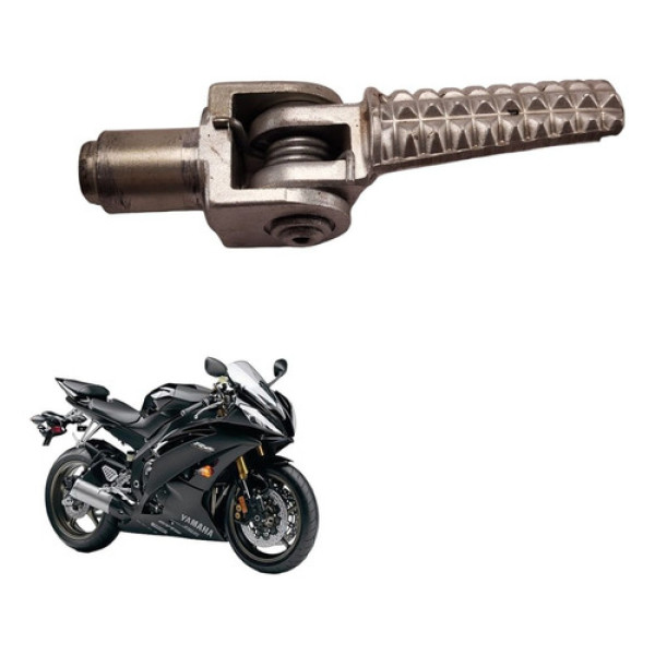 Pedaleira Dianteira Direita Avaria Yamaha Yzf R6 2008