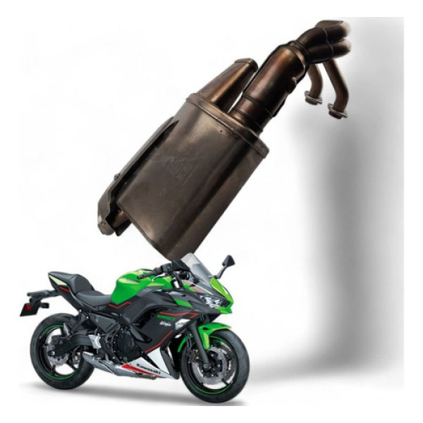 Escapamento Kawasaki Ninja 650 2022