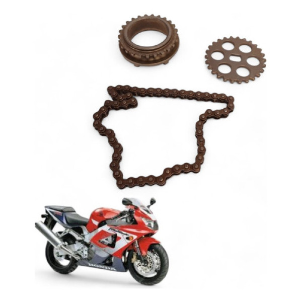 Kit Corrente Bomba Óleo Honda Cbr 929 Rr 2001