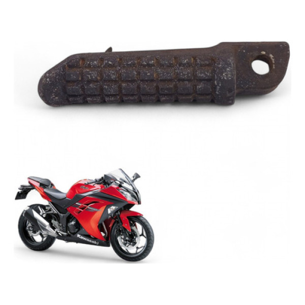 Pedaleira Traseira Esquerda Kawasaki Ninja 300 2016