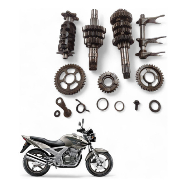 Câmbio Completo Honda Cbx 250 Twister 2004