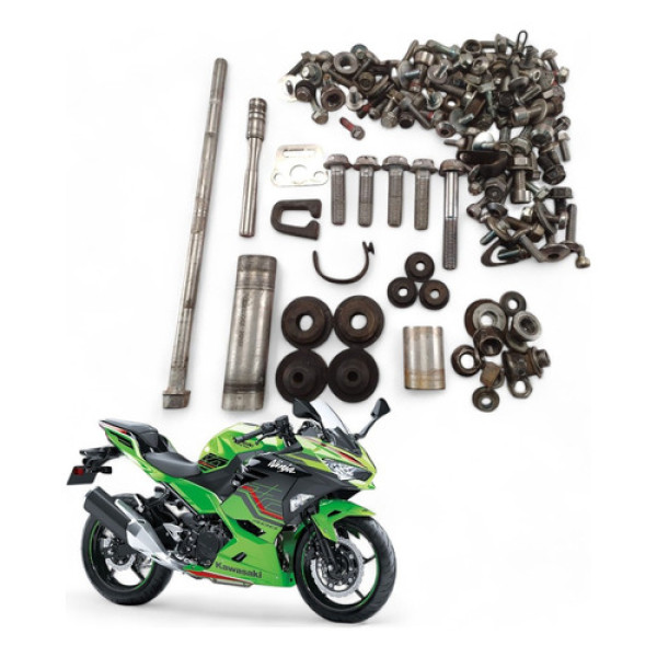 Kit Parafuso Chassi Kawasaki Ninja 400 2019