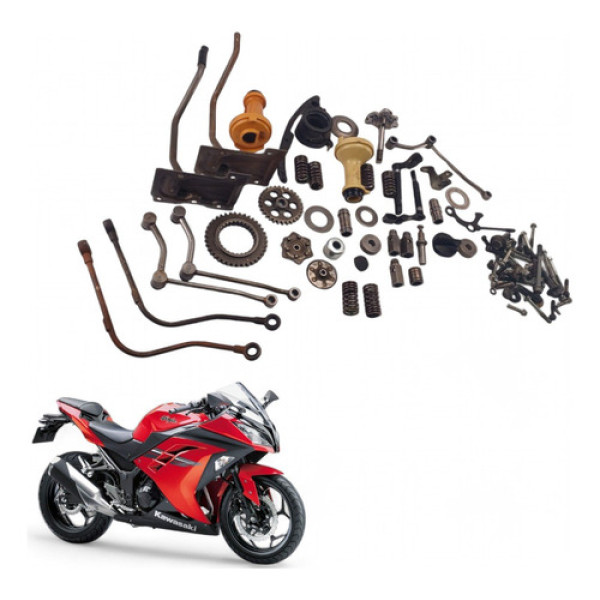 Kit Parafuso Motor Kawasaki Ninja 300 2013