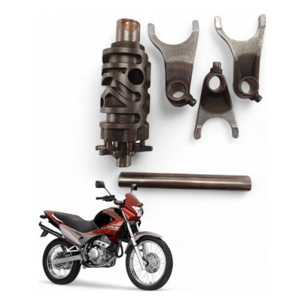 Kit Trambulador E Garfos Honda Nx 400 Falcon 2004