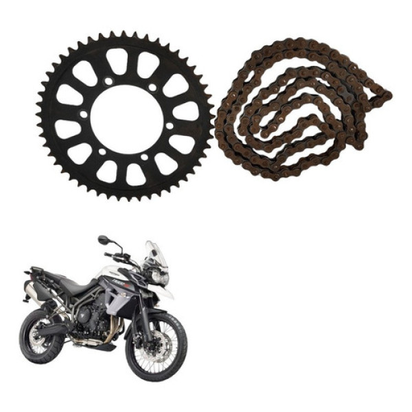 Corrente Coroa Triumph Tiger 800xcx