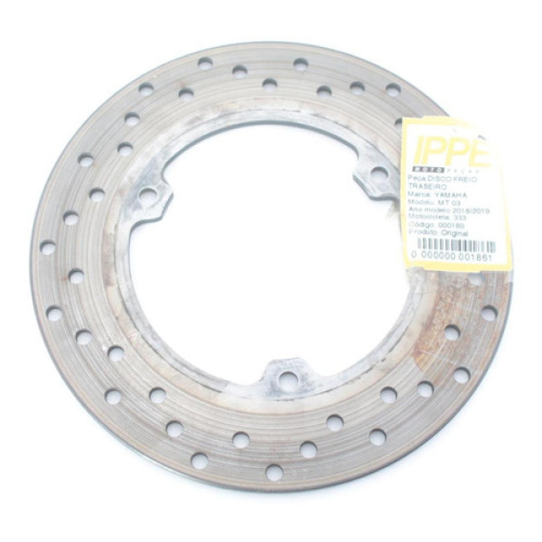 Disco De Freio Traseiro Yamaha Mt 03 (333)