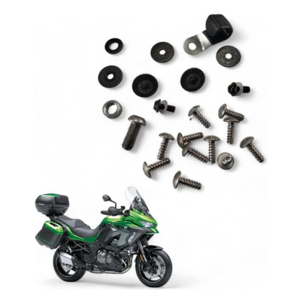 Kit Parafuso Carenagem Farol Kawasaki Versys 1000 2020