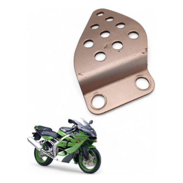 Acabamento Pedaleira Dianteira Esquerda Kawasaki Zx 6r 1996