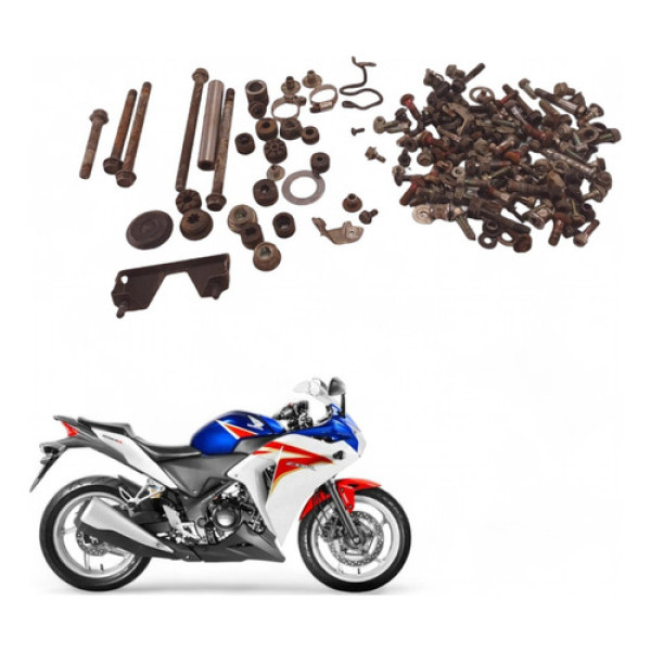 Kit Parafuso Chassi Honda Cbr 250 R 2012