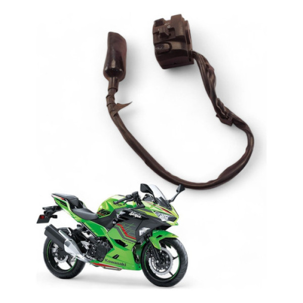 Chave Punho Luz Kawasaki Ninja 400 2019 Com Avaria