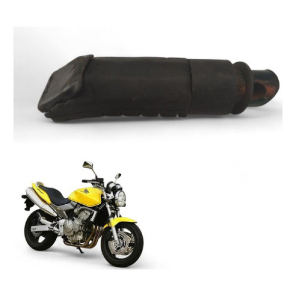 Pedaleira Traseira Direita Honda Hornet 2006 Com Avaria