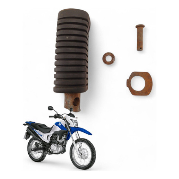 Pedaleira Traseira Esquerda Honda Bros 160 2016