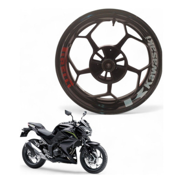 Roda Traseira Kawasaki Ninja 300 2013