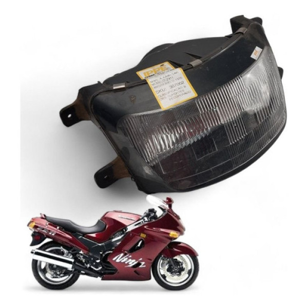 Farol Kawasaki Zx11 1992 Com Avaria