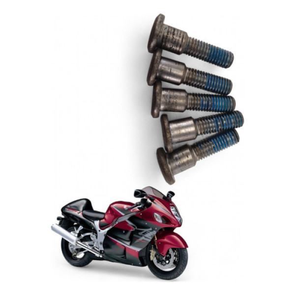 Kit Parafuso Disco Freio Traseiro Suzuki Hayabusa 2007