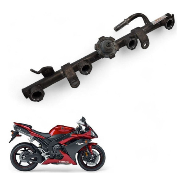 Flauta Bicos Injetor Baixa Yamaha R1 2008