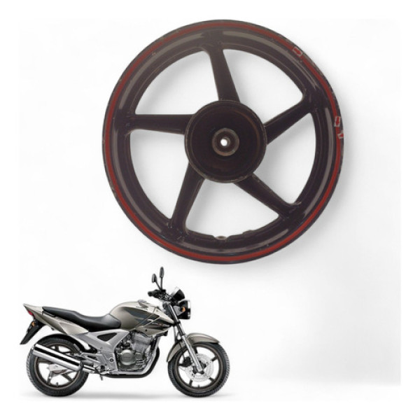 Roda Traseira Honda Cbx 250 Twister 2005 Com Avaria