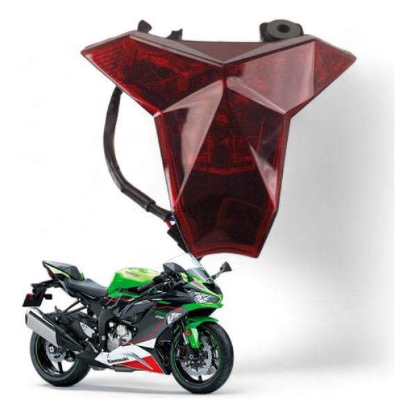 Lanterna Traseira Kawasaki Zx 6r 2023 Com Avaria