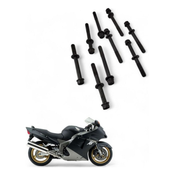 Kit Prisioneiro Cabeçote Honda Cbr 1100xx 1998