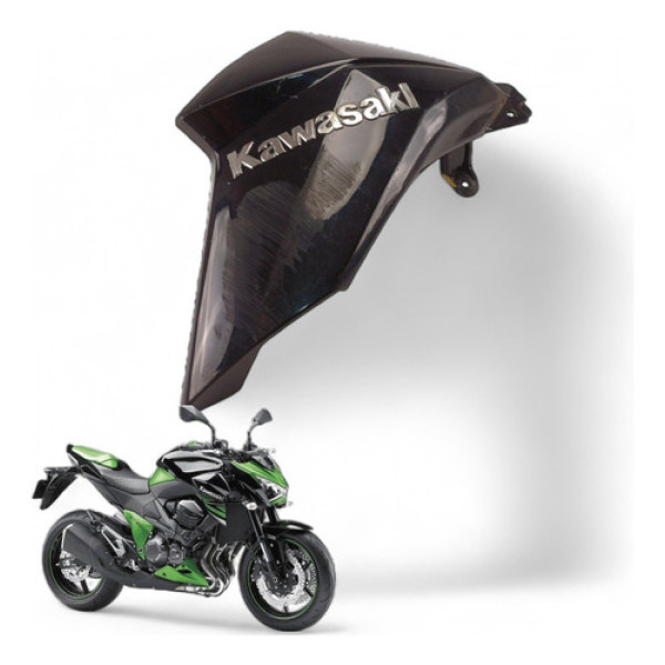 Aba Tanque Esquerda Kawasaki Z800 2013 Com Avaria