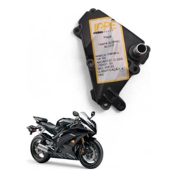 Tampa Suspiro Bloco Yamaha Yzf R6 2008
