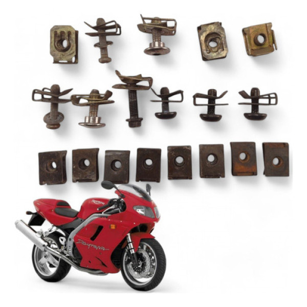 Kit Presilhas Carenagem Triumph Daytona 955 2006