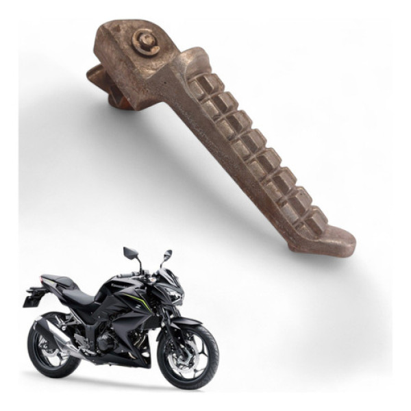 Pedaleira Traseira Esquerda Kawasaki Z300 2019