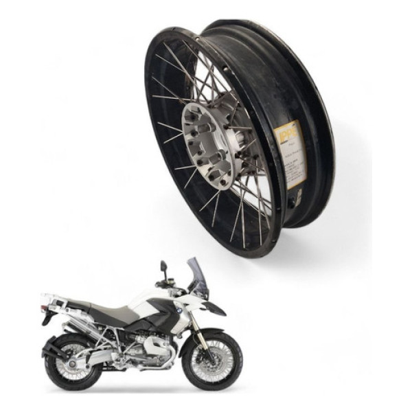 Roda Traseira Bmw R 1200gs Adventure 2007 Com Avaria