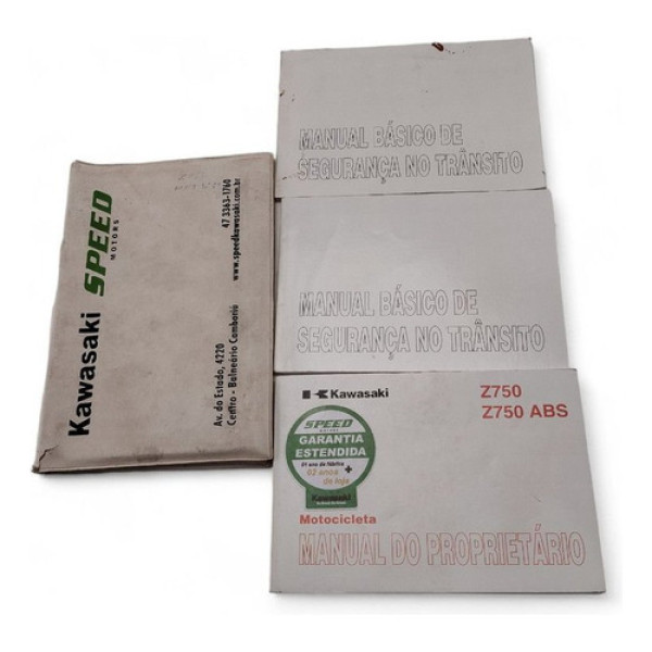 Manual Kawasaki Z 750 2008